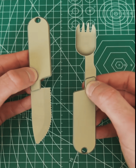 🔥 Camping Eating Utensils Set