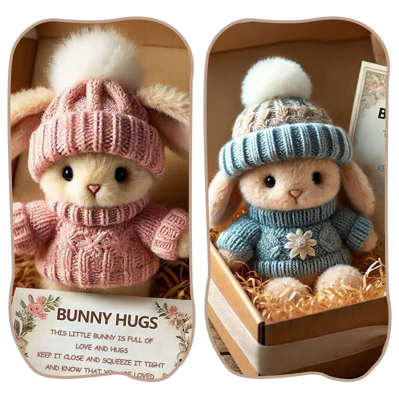 🔥Easter Hot Sale 38% OFF🐇- Handmade Mini Bunny Hug Cute Easter Gift🎁