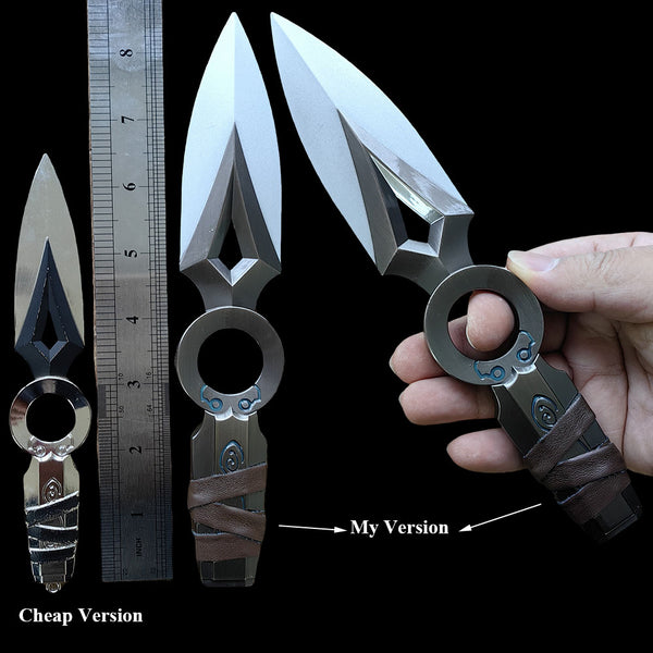 Jett Kunai Size Comparision