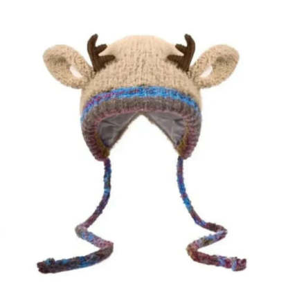 🔥LAST DAY 50% OFF🔥 - Wool Christmas Beanie – Warm, Soft & Festive Holiday Style