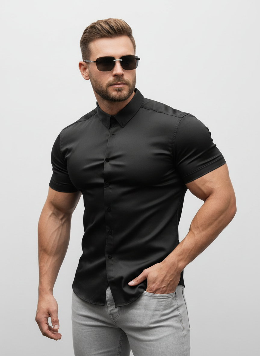 🏖️Summer cool-down deal: just $29.95! 😎🇬🇧  Men's Non-Iron Shirts – Wrinkle-Free, Comfortable All Day & Perfect for Business or Casual👔✨