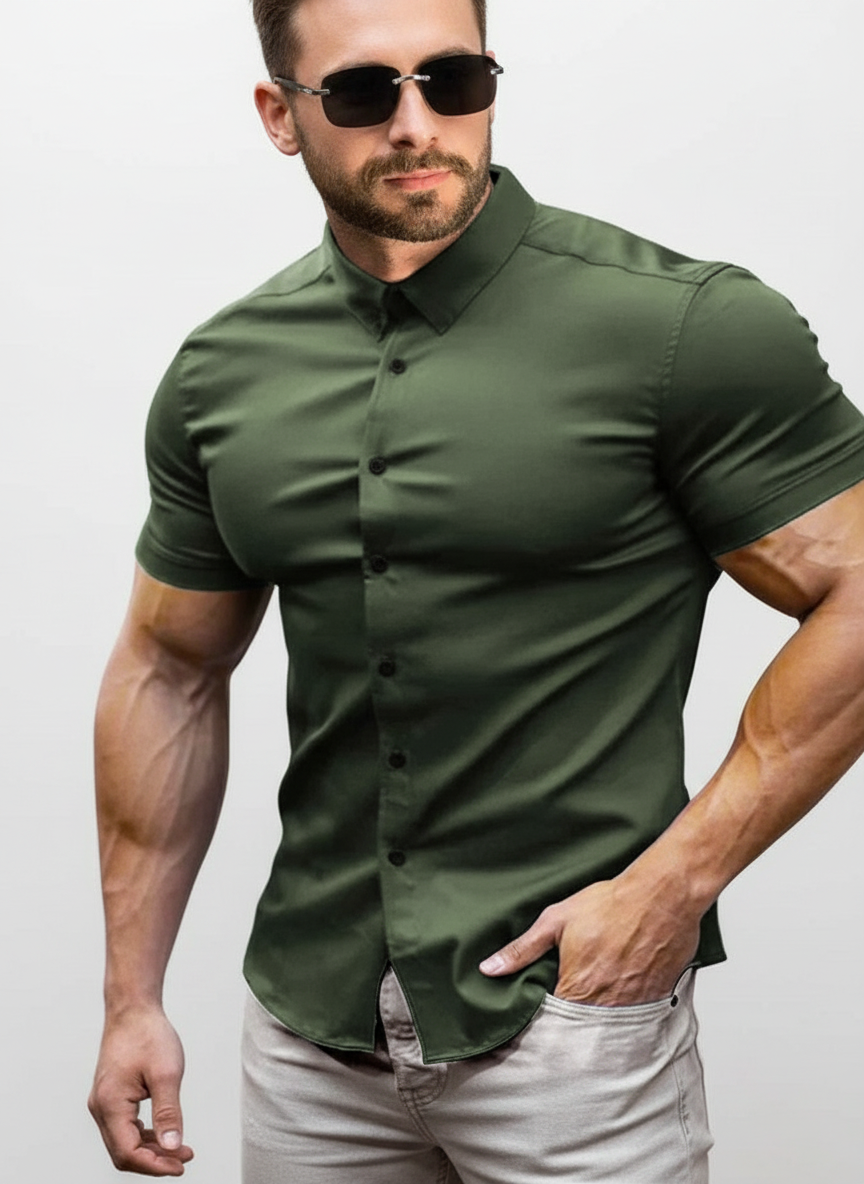 🏖️Summer cool-down deal: just $29.95! 😎🇬🇧  Men's Non-Iron Shirts – Wrinkle-Free, Comfortable All Day & Perfect for Business or Casual👔✨
