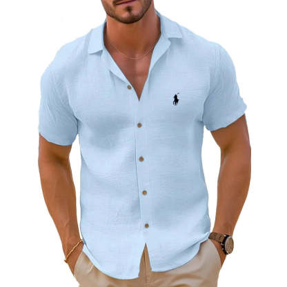 2025 Men's Cotton And Linen Comfortable Shirt 🛒