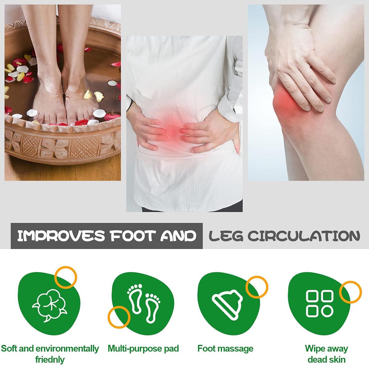 Silicone Shower Foot Scrubber Mat - Wall-Mounted Back & Feet Exfoliating Pad, Massage Soft Bristles | Suction Cups, Bathing Accessory for Men & Women Silicone Shower Foot Scrubber Mat - Wall-Mounted Back & Feet Exfoliating Pad, Massage Soft Bristles | Suction Cups, Bathing Accessory for Men & Women