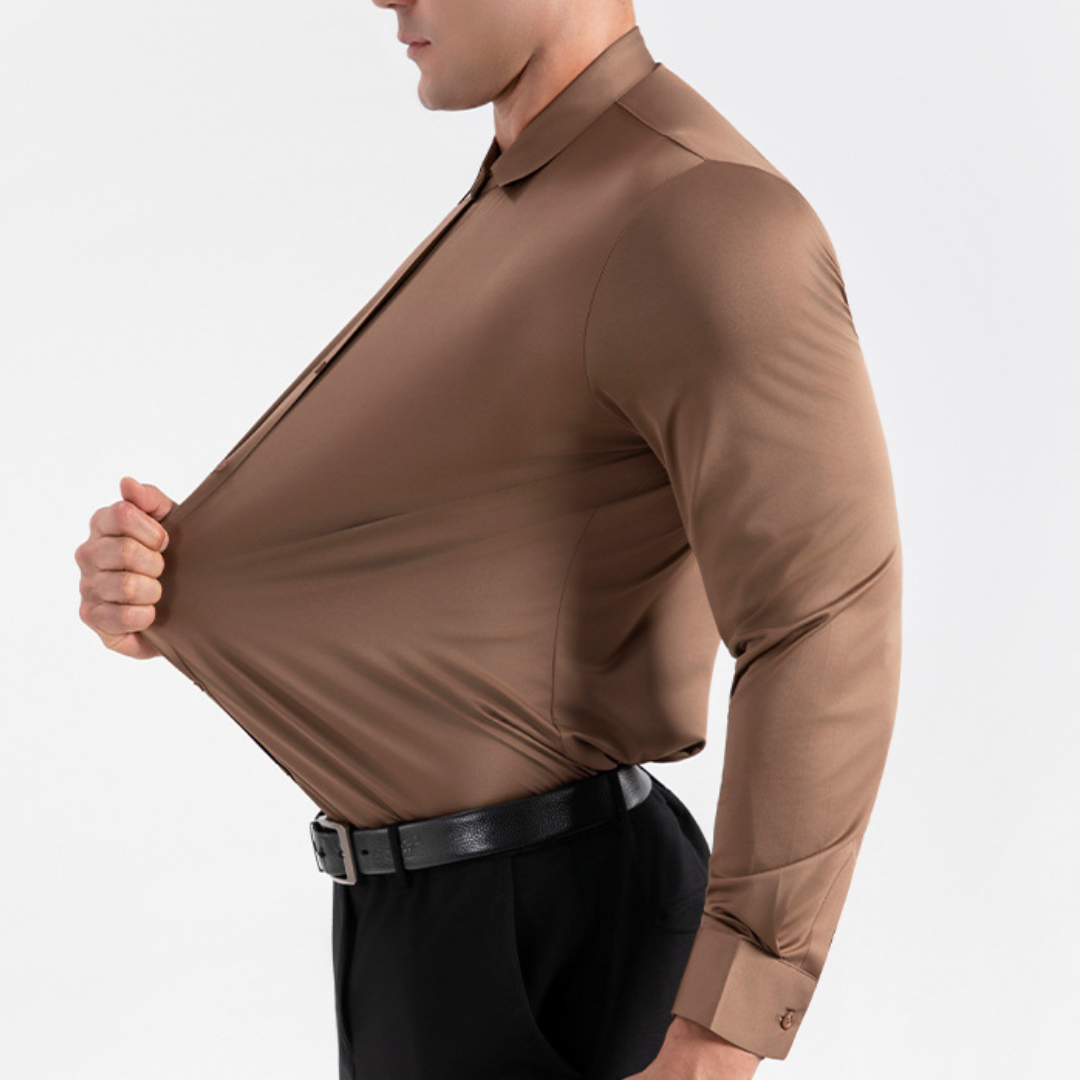 Stretch Non-Iron Anti-Wrinkle Shirt ( Buy 3 Get Free Shipping )