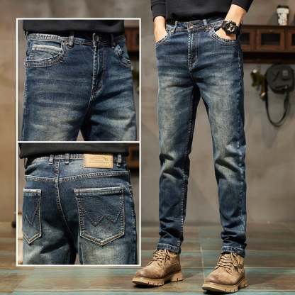 Men's Vintage Straight-Leg Jeans