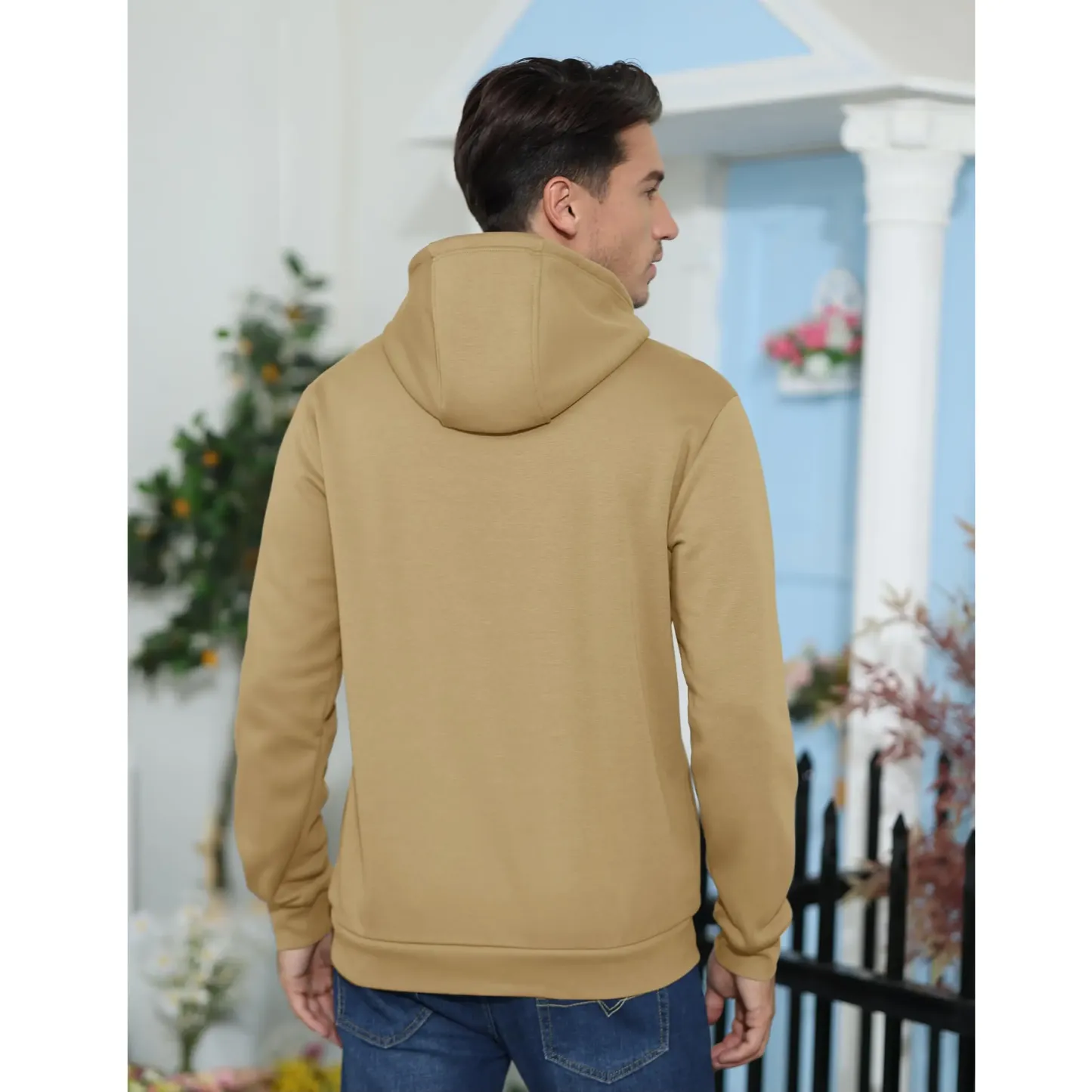 Men’s Fleece-Lined Athletic Hoodie