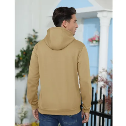 Men’s Fleece-Lined Athletic Hoodie