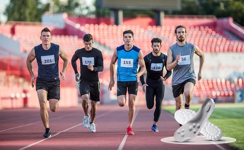 Product Introduction of Breathable 4D Memory Foam Cloud Insoles for Foot Pain Relief, Cuttable Shoe Inserts with U-Shaped Heel Support for Men and Women, Great for Work Boots, Gym, and Long Walks 9