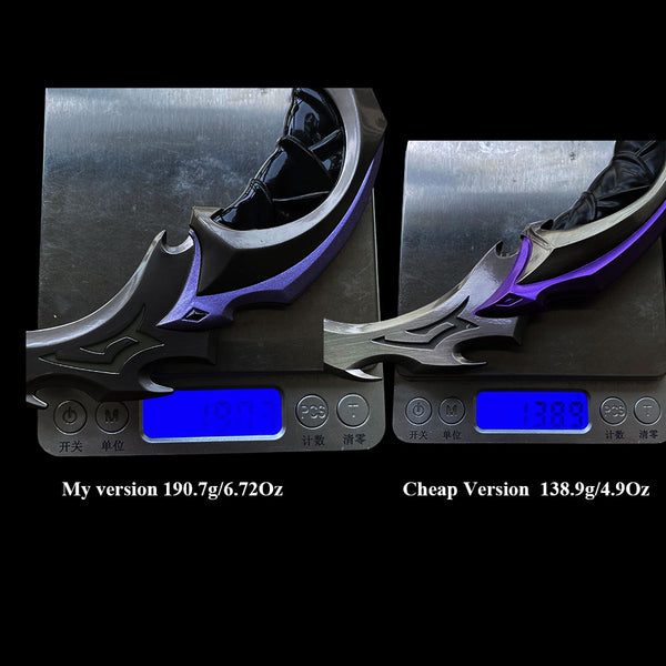 Reaver Karambit Weight Comparision