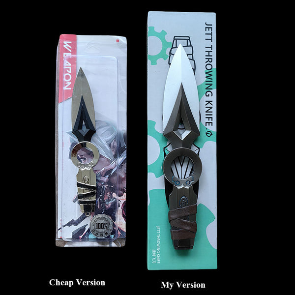 jett kunai package comparision