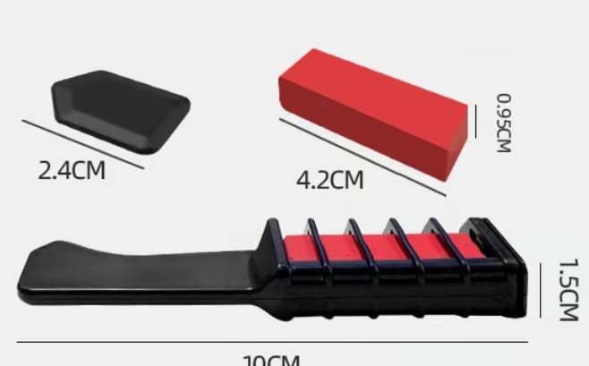 Festive Fun Hair Chalk Combs