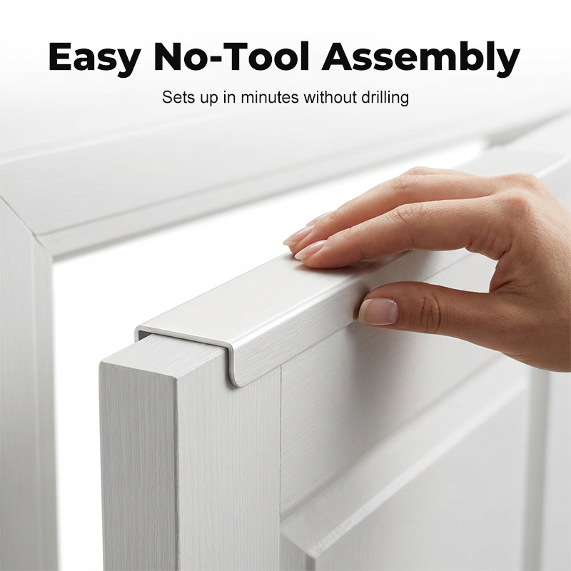 🚪✨Over-the-Door Shoe Organizer - 24 Pockets and Tool-Free Installation - Fits standard doors, holds up to 24 pairs - ideal for hallway or closet