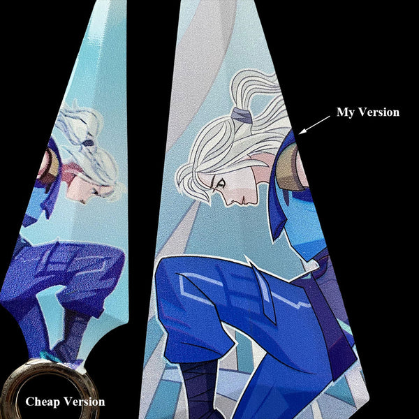 jett knife image printing effect