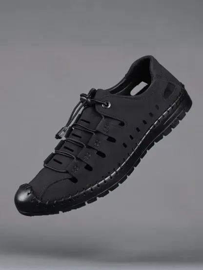 Men’s Breathable Slip-On Sandals Anti-Odor • Non-Slip • Soft Sole