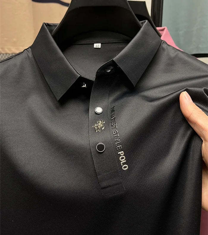 Veneto: Wrinkle-Free Muscle Fit Polo