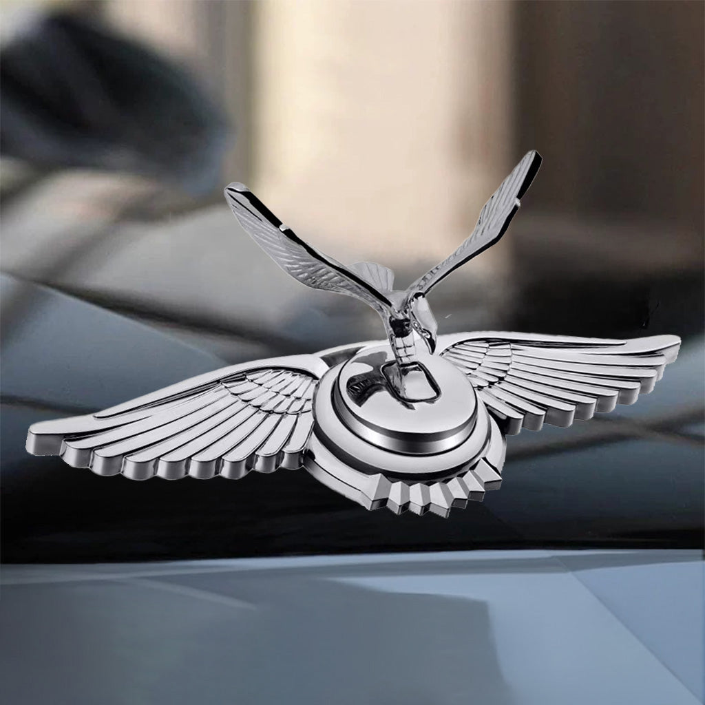 Metal Car Logo with Wings