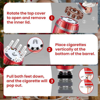 🎅Xmas Sales - 50% OFF🎄Creative Santa Claus Pop-up Cigarette Dispenser