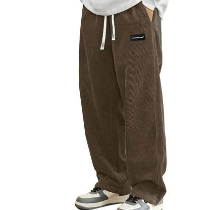 🔥Hot Sale 50% OFF🔥Men's Loose-Fit Drawstring Pants with Pockets