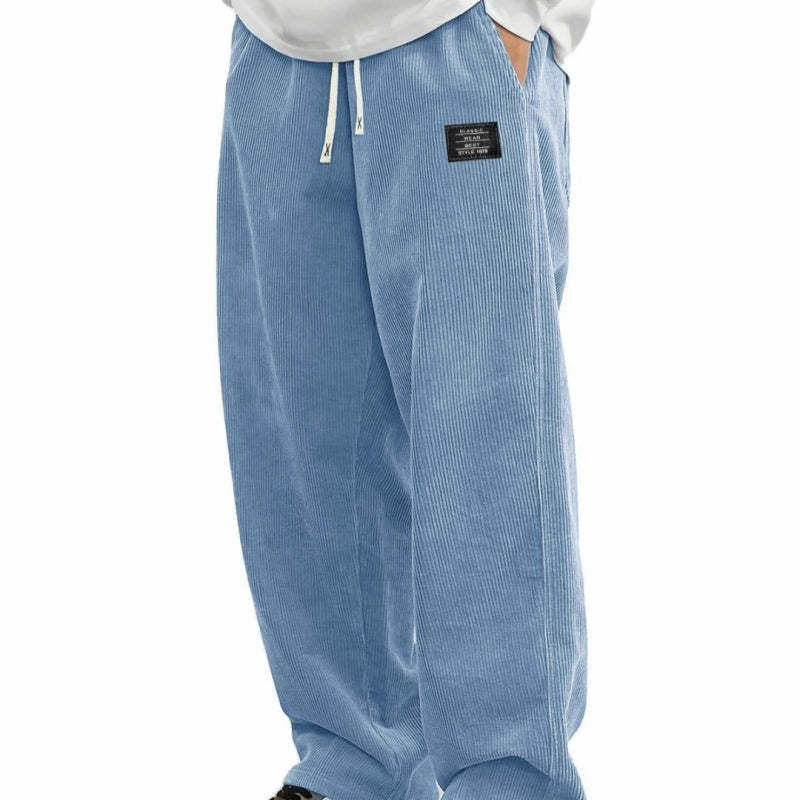 🔥Hot Sale 50% OFF🔥Men's Loose-Fit Drawstring Pants with Pockets
