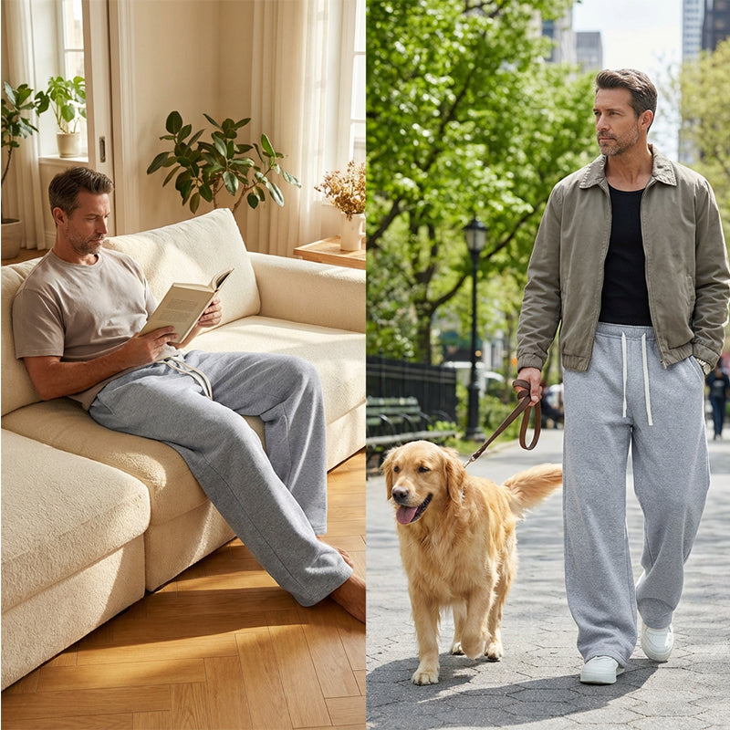 👖Men's loose-fitting, tapered pants