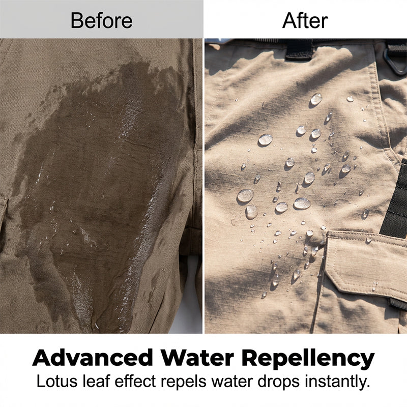 Men's Multi-Pocket Tactical Cargo Shorts