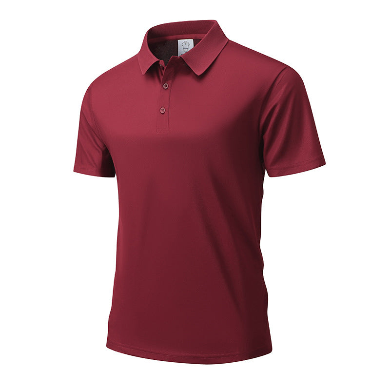 Men's Summer Breathable Collared T-Shirt