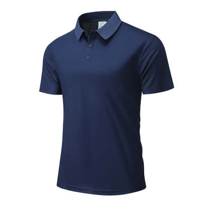 Men's Summer Breathable Collared T-Shirt