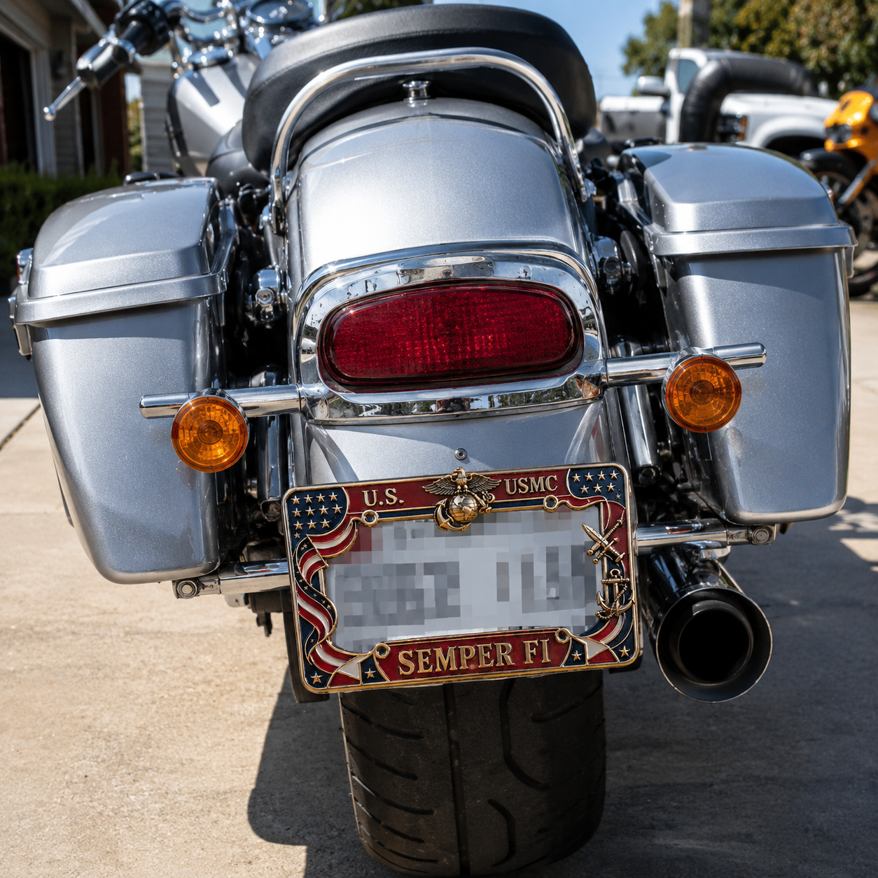 🔥LAST DAY 70% OFF- U.S. Marine Corps Semper Fi License Plate Frame