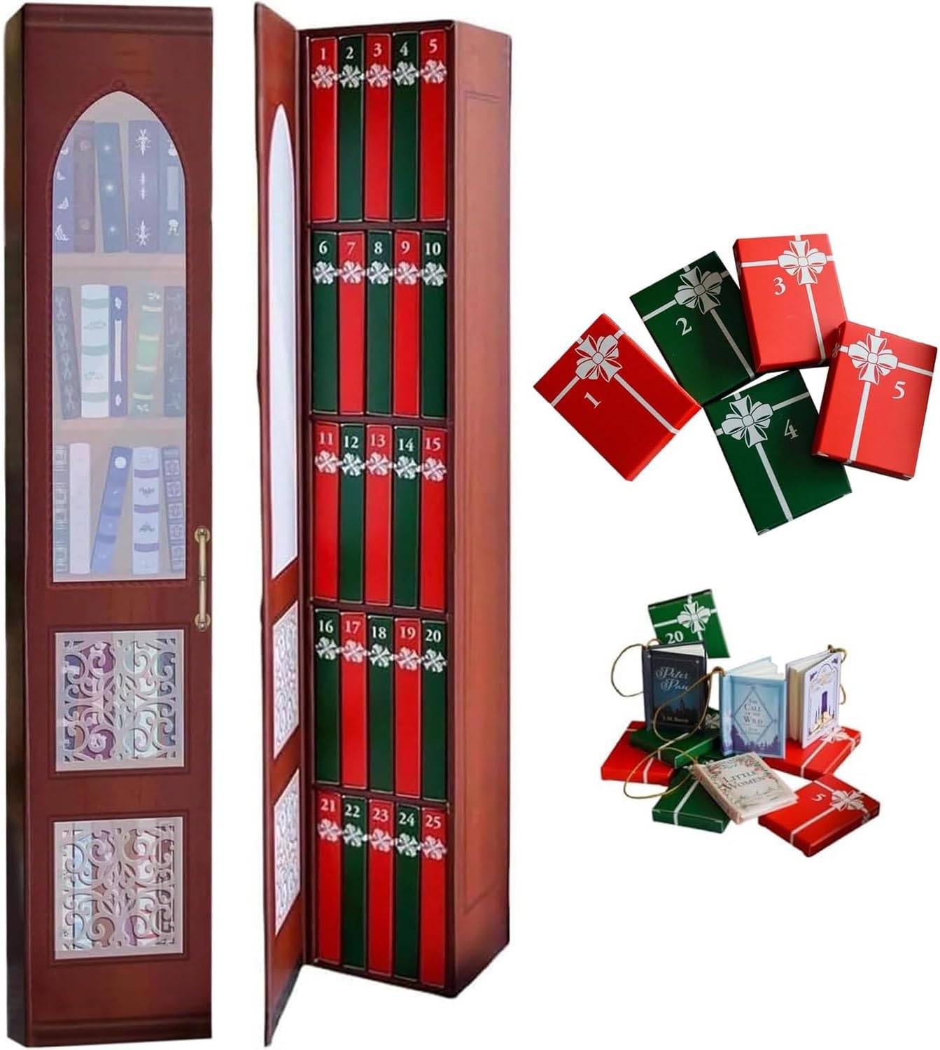 🔥 Last 40pcs 🎉📚 25-Day Mini Book Advent Calendar – A Book Lover's Christmas Countdown