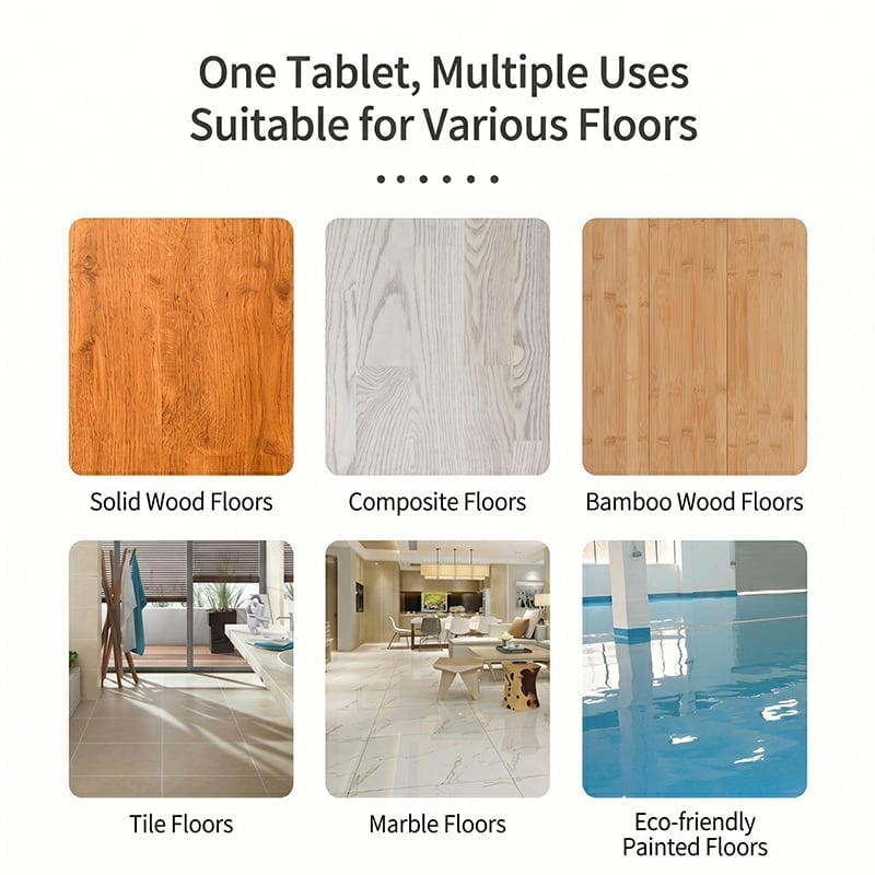 🔥Limited Edition 70% OFF -🧼100PCS Multi-Surface Floor Cleaning Tablets 