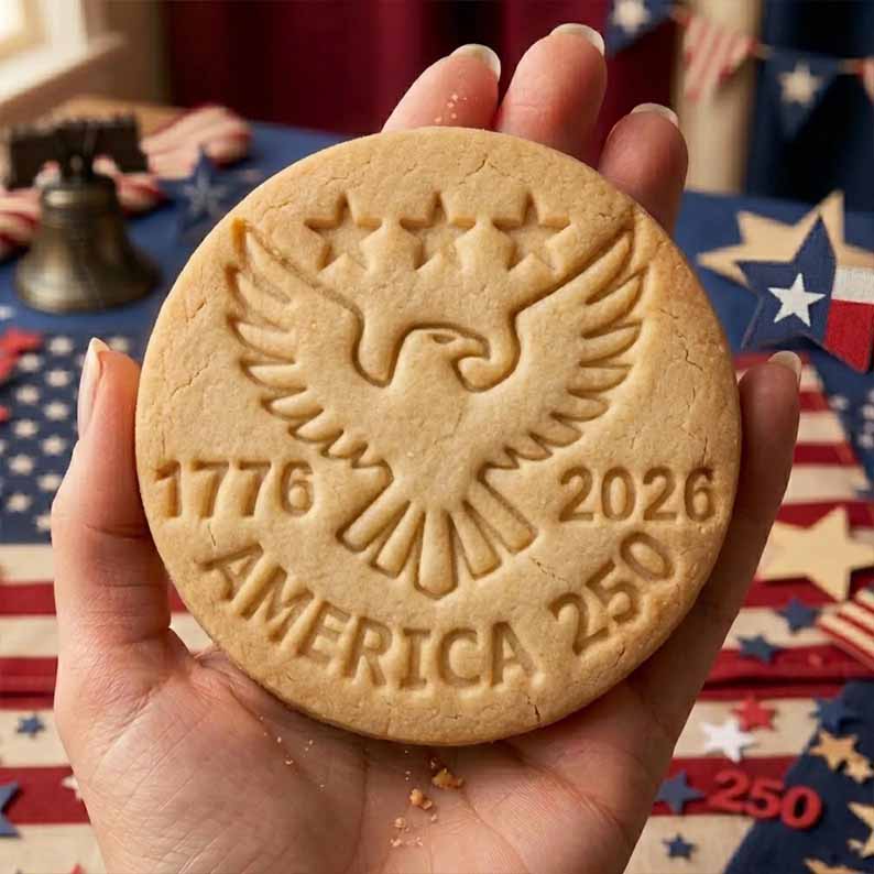 🎁Last Day 70% OFF - 1776–2026 USA 250th Anniversary Cookie Stamp