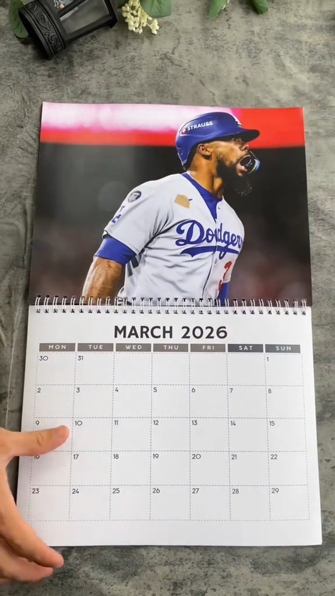 🔥LAST DAY 70% OFF-Dodgers Fans! 2026 Championship Calendar