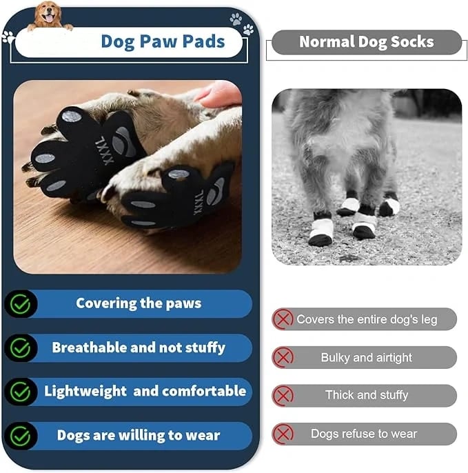 🐾Dog Paw Protector Anti-Slip Pads