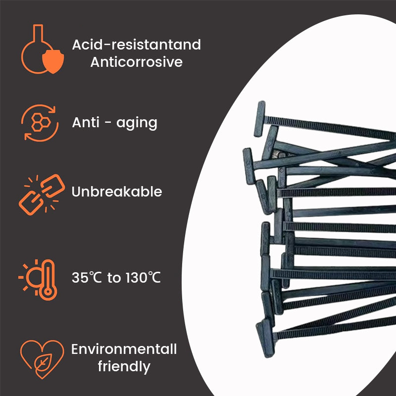 🎁TikTok Last Day Sale - 70% OFF🔥Nylon Universal Cable Tie Buckle