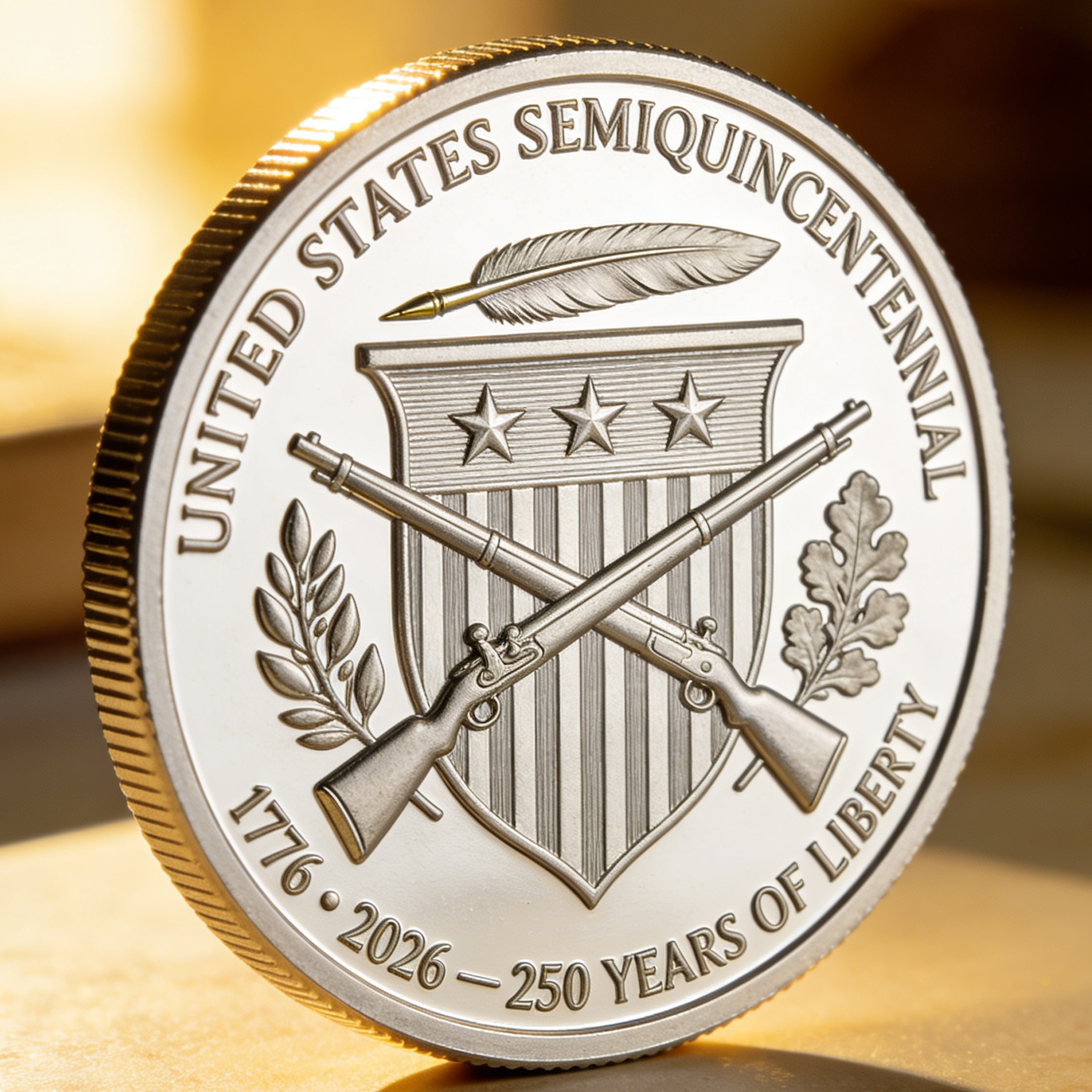⭐ 1776–2026 America 250th Anniversary Commemorative Washington Coin
