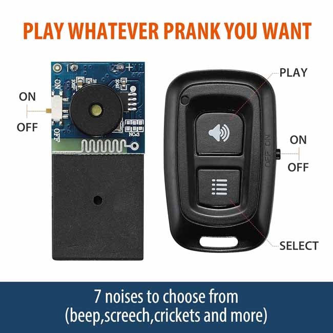 🔥Father's Day Sale 70% OFF - Cricket Noise Maker Prank with Remote Control