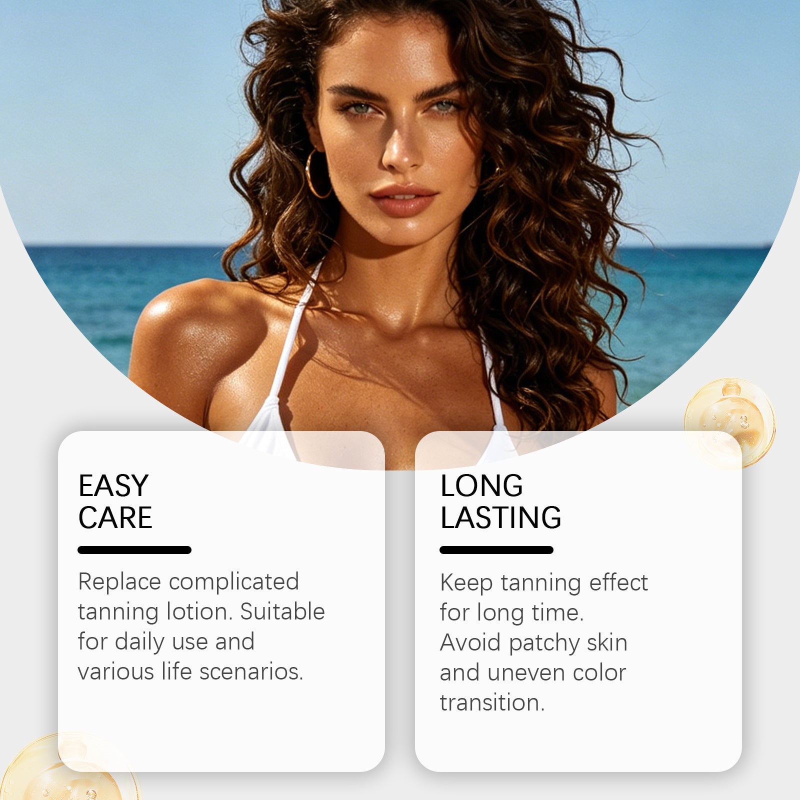 🔥FLASH SALE 70% OFF -☀️✨ Sunless Instant Bronze Tanning Patch
