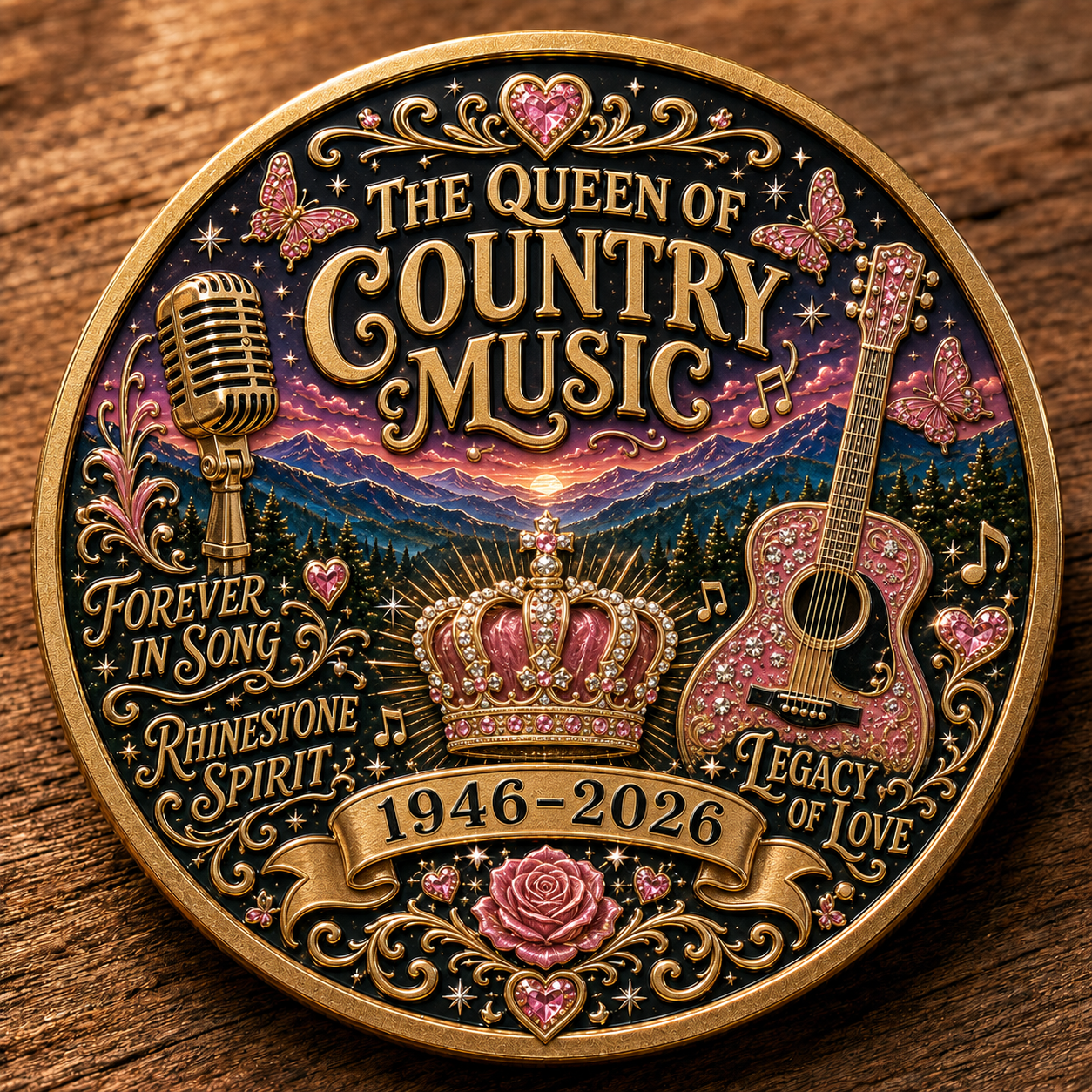 Last Day Promo: 70% OFF🎸🦋Queen of Country Music Memorial Commemorative Coin