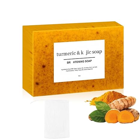 🎁TikTok Last Day Sale - 70% OFF🔥Lemon Turmeric Kojic Soap🌞✨