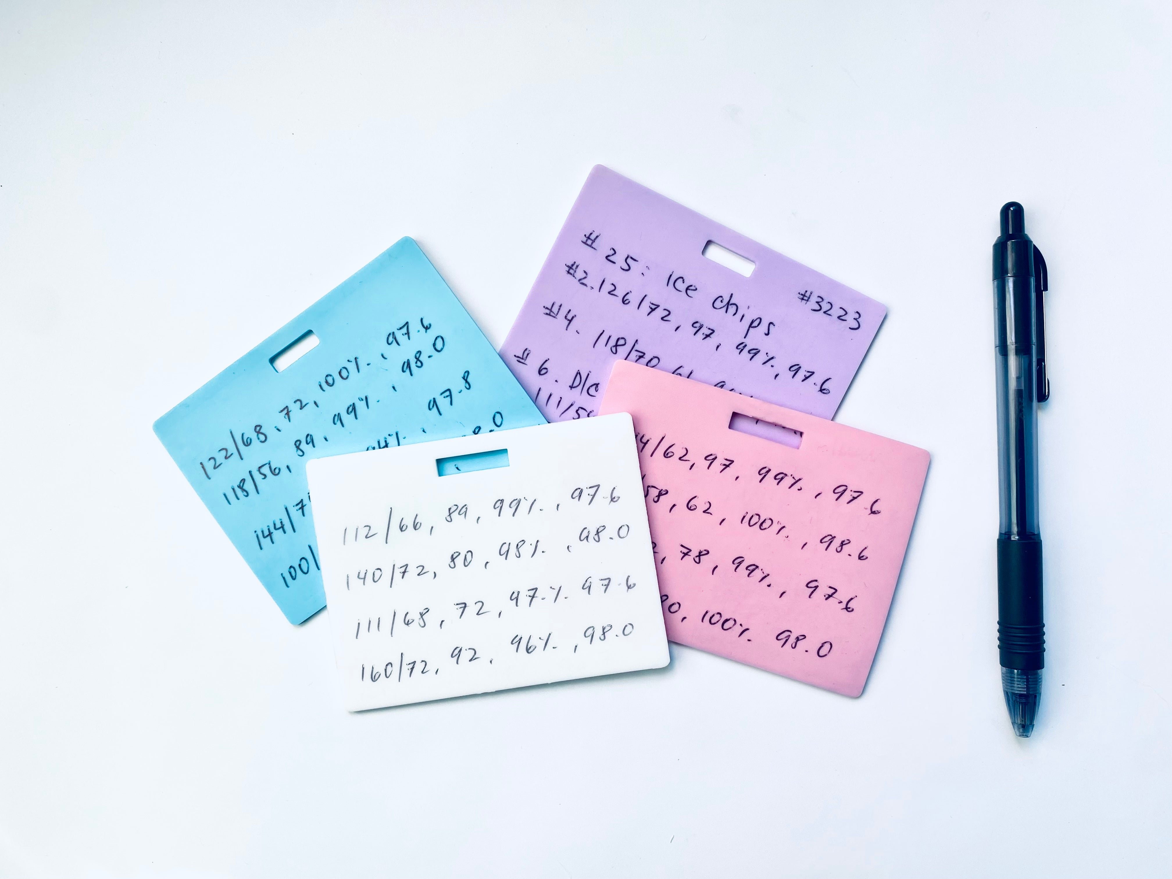 🩺Erasable Badge Note | Dual-Side Writable🎁