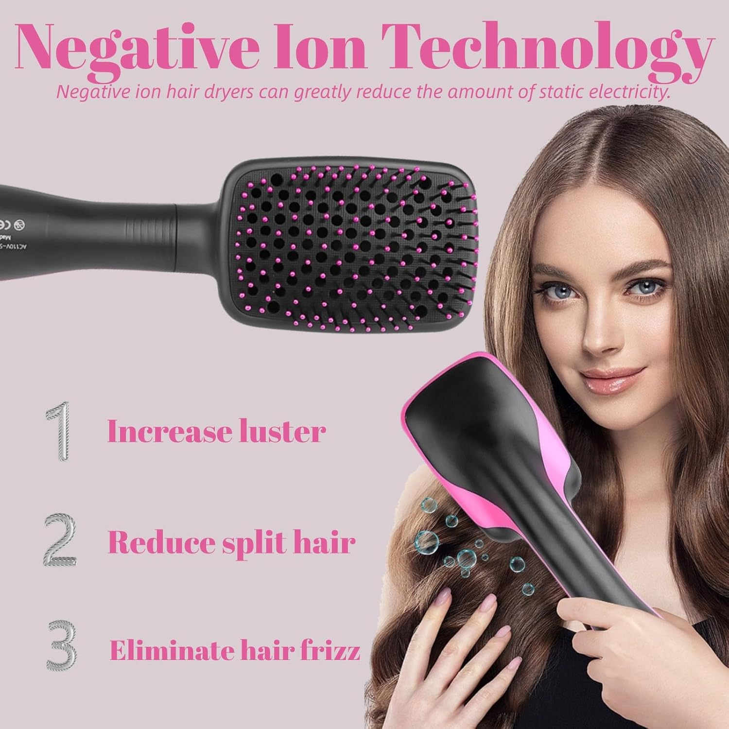 2-in-1 Hair Dryer Brush Overview