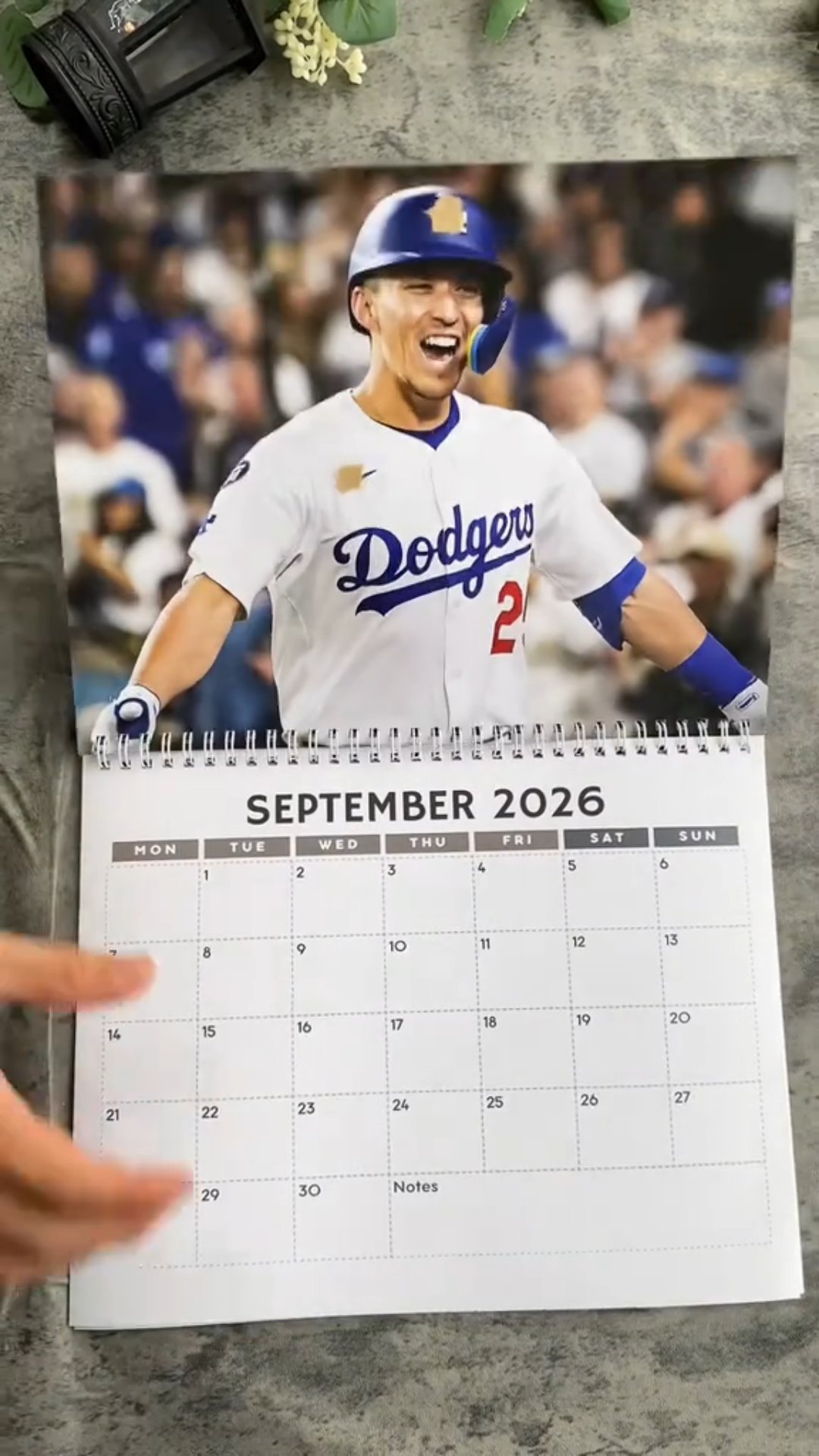 🔥LAST DAY 70% OFF-Dodgers Fans! 2026 Championship Calendar