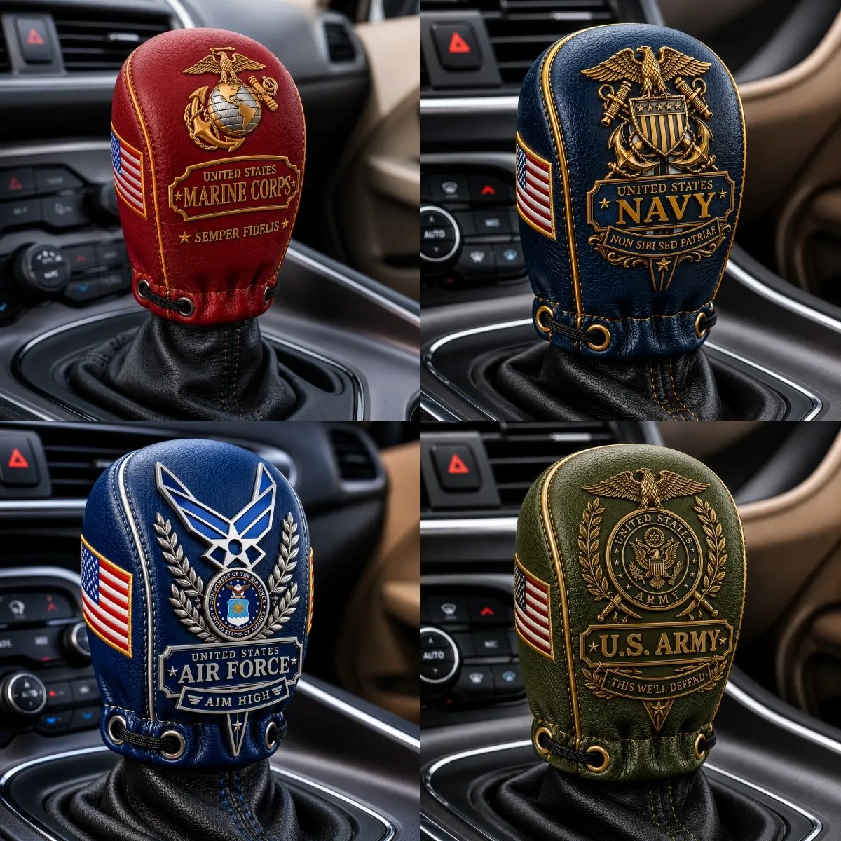 Last Day Promo: 49% OFF 🎖️Military Tribute Gear Shift Cover Collection