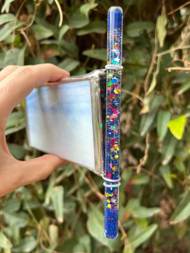 🔥Black Friday Promotion-🔮 Mini AuraScope – A Stained Glass Kaleidoscope of Whimsy & Light ✨