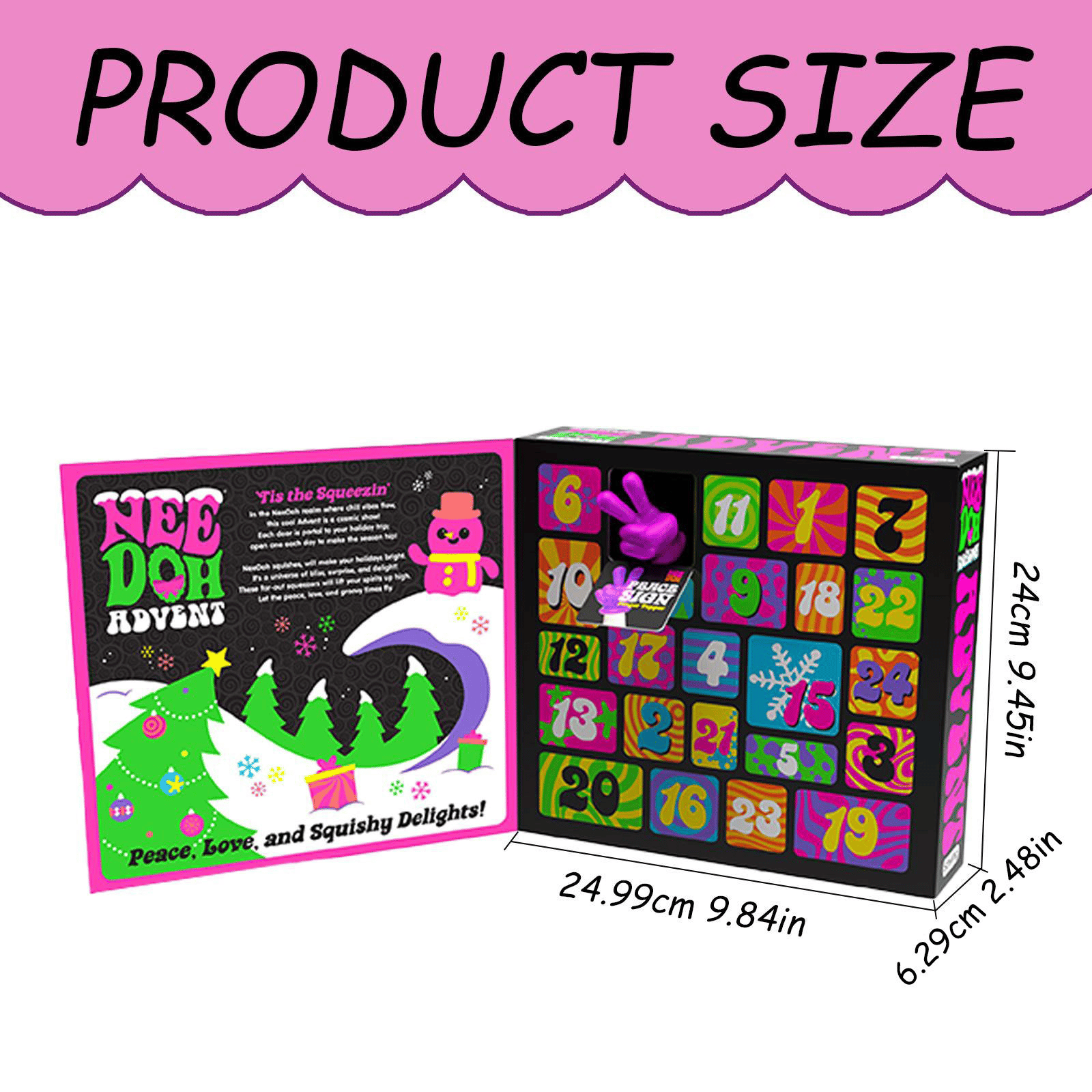 🏆 #1 Bestselling🏆Needoh Advent Calendar 2025-- Christmas Countdown