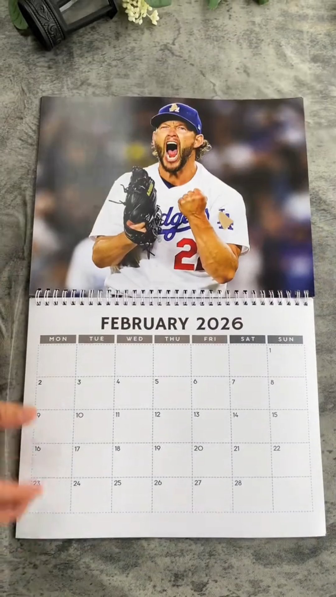 🔥LAST DAY 70% OFF-Dodgers Fans! 2026 Championship Calendar
