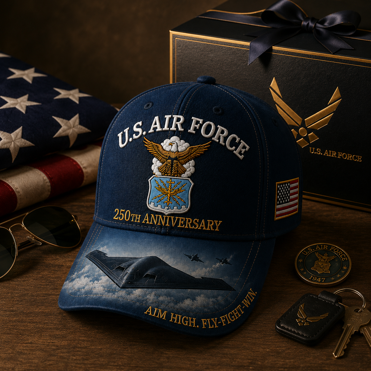 🔥Last Day 70% OFF🔥❤️ U.S. Air Force America's 250th Anniversary Edition Commemorative Cap