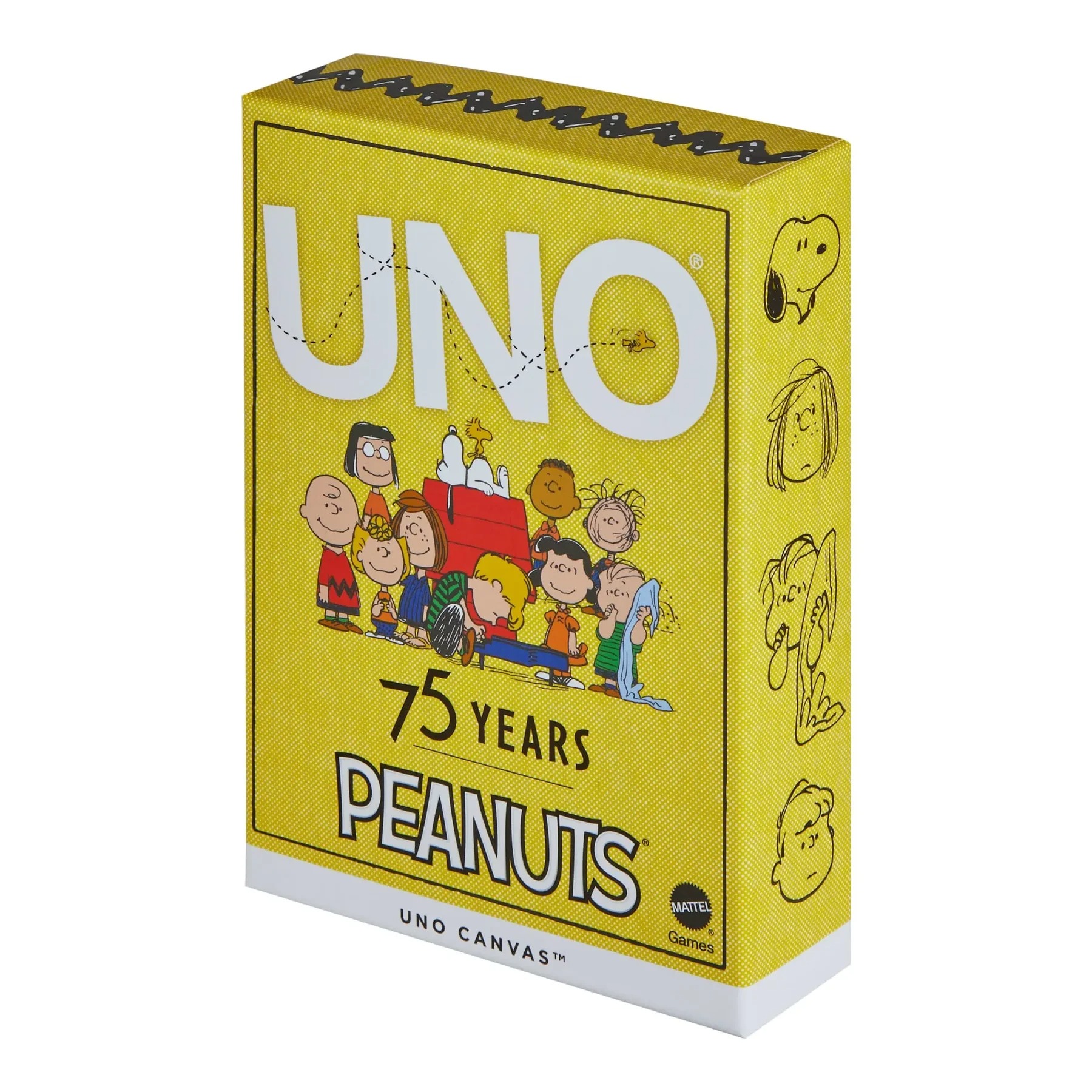 š„Limited EditionšUNO Peanuts Peanuts Card Deck 75th Anniversary Edition