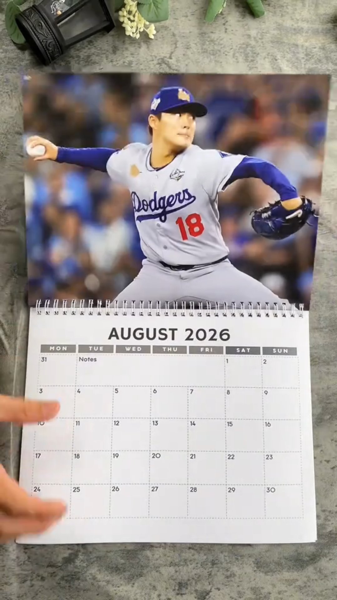 🔥LAST DAY 70% OFF-Dodgers Fans! 2026 Championship Calendar